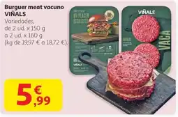 Alcampo VIÑALS Burguer meat vacuno oferta
