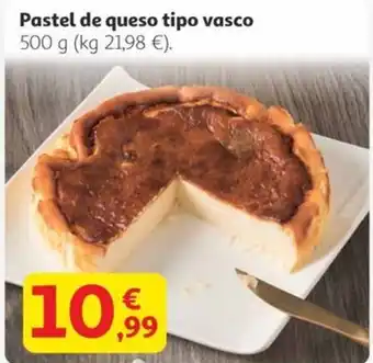 Pastel de queso tipo vasco