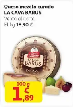 Alcampo LA CAVA BARUS Queso mezcla curado oferta