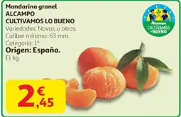 Alcampo ALCAMPO CULTIVAMOS LO BUENO Mandarina granel oferta