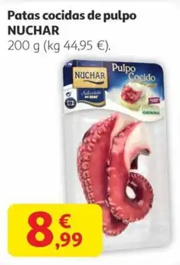 Alcampo NUCHAR Patas cocidas de pulpo oferta