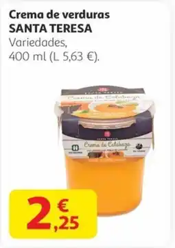 Alcampo SANTA TERESA Crema de verduras oferta