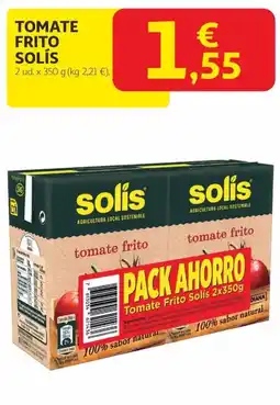 Alcampo SOLÍS Tomate frito oferta