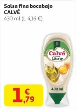 Alcampo CALVÉ Salsa fina bocabajo oferta