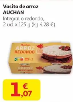 Alcampo AUCHAN Vasito de arroz oferta