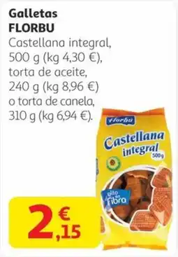 Alcampo FLORBU Galletas oferta