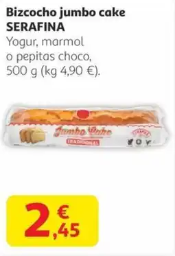 Alcampo SERAFINA Bizcocho jumbo cake oferta