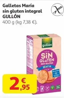 Alcampo GULLÓN Galletas María sin gluten integral oferta