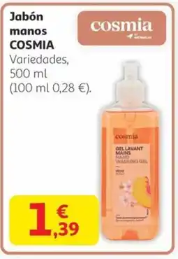 Alcampo COSMIA Jabón manos oferta