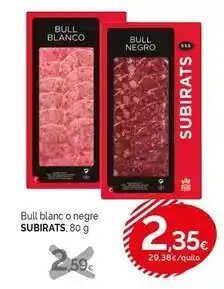 Condis Blanco - bull blanc o negre oferta