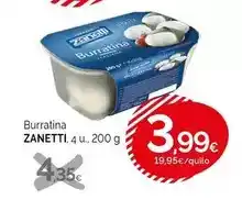 Condis Zanetti - burratina oferta