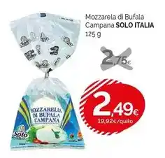 Condis Solo italia - mozzarela di bufala campana oferta