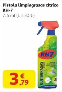 Alcampo KH-7 Pistola limpiagrasas cítrico oferta