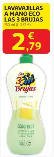 Alcampo LAS 3 BRUJAS Lavavajillas a mano eco oferta
