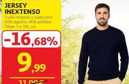 Alcampo INEXTENSO Jersey oferta
