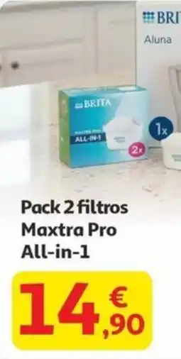 Alcampo BRITA Pack 2 filtros Maxtra Pro All-in-1 oferta
