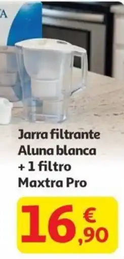 Alcampo BRITA Jarra filtrante Aluna blanca + 1 filtro Maxtra Pro oferta