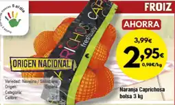 FROIZ Naranja Caprichosa bolsa oferta