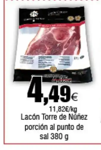 FROIZ Lacón Torre de Núñez porción al punto de sal oferta
