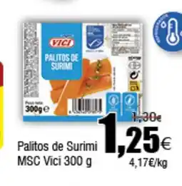 FROIZ VICI Palitos de Surimi MSC oferta