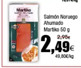 FROIZ MARTIKO Salmón Noruego Ahumado oferta