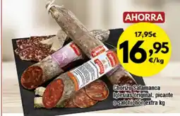 FROIZ Chorizo Salamanca Iglesias original, picante o salchichón extra oferta