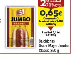FROIZ Salchichas Oscar Mayer Jumbo Classic oferta
