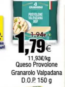 FROIZ Queso Provolone Granarolo Valpadana D.O.P oferta