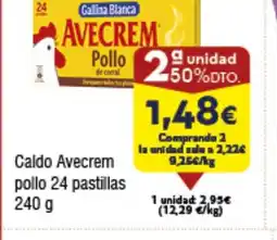 FROIZ Caldo Avecrem pollo 24 pastillas oferta