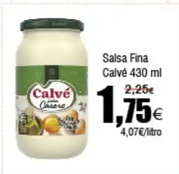 FROIZ CALVÉ Salsa Fina oferta