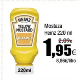 FROIZ HEINZ Mostaza oferta