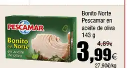 FROIZ PESCAMAR Bonito Norte en aceite de oliva oferta