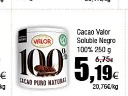 FROIZ C VALOR acao Soluble Negro 100% oferta