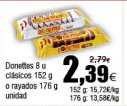 FROIZ DONETTES clásicos o rayados oferta