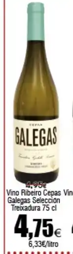 FROIZ Vino Ribeiro Cepas Galegas Selección Treixadura oferta