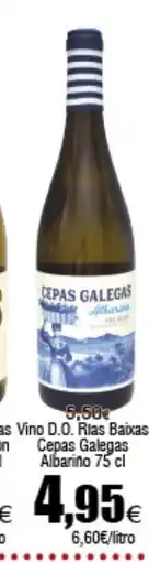 FROIZ Vino D.O. Rias Baixas Cepas Galegas Albarino oferta