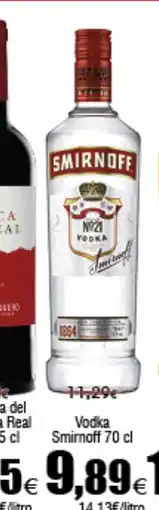 FROIZ SMIRNOFF Vodka oferta