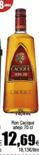 FROIZ RON CACIQUE anejo oferta