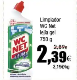 FROIZ WC NET Limpiador lejia gel oferta