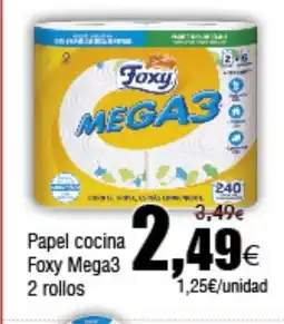 FROIZ FOXY MEGA 3 Papel cocina oferta
