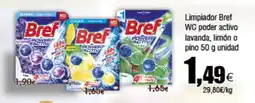 FROIZ BREF WC Limpiador WC poder activo lavanda, limón o pino oferta