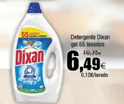 FROIZ DIXAN Detergente gel 55 lavados oferta