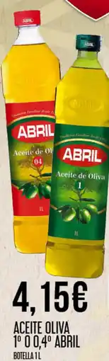 Claudio ABRIL Aceite oliva 1º 0 0,4° oferta