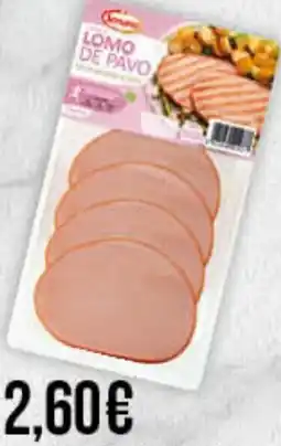 Claudio Lomo de pavo lonchas serrano bdja skin oferta