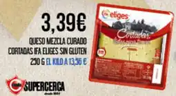 Claudio IFA ELIGES Queso mezcla curado cortadas sin gluten oferta