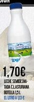 Claudio C.LASTURIANA Leche semidesna- tada oferta
