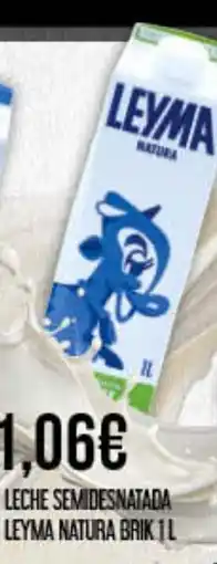 Claudio LEYMA Leche semidesnatada natura oferta