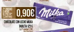 Claudio MILKA Chocolate con leche tableta oferta