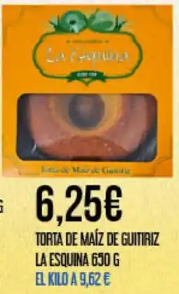 Claudio LA ESQUINA Torta de maíz de guitiriz oferta