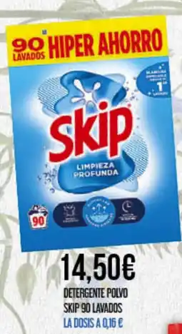 Claudio SKIP Detergente polvo oferta